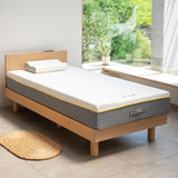 REMONマットレス α アルファ シングルサイズ 極厚 22cm 3層構造 低ホルムアルデヒド 高反発ウレタン 取っ手付き