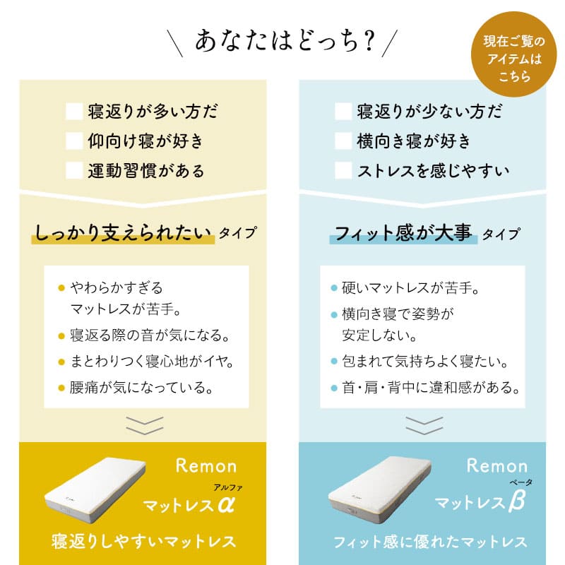 REMONマットレス β クイーン 極厚25cm 4層構造 低反発 高反発 ベータ