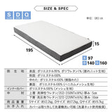 ロイヤルマットレス シングルサイズ ダブルサイズ クイーンサイズ 高弾性 ノンコイルマットレス 極厚 15cm 高反発 ウレタン 2層構造 寝返りサポート ホテルマットレス