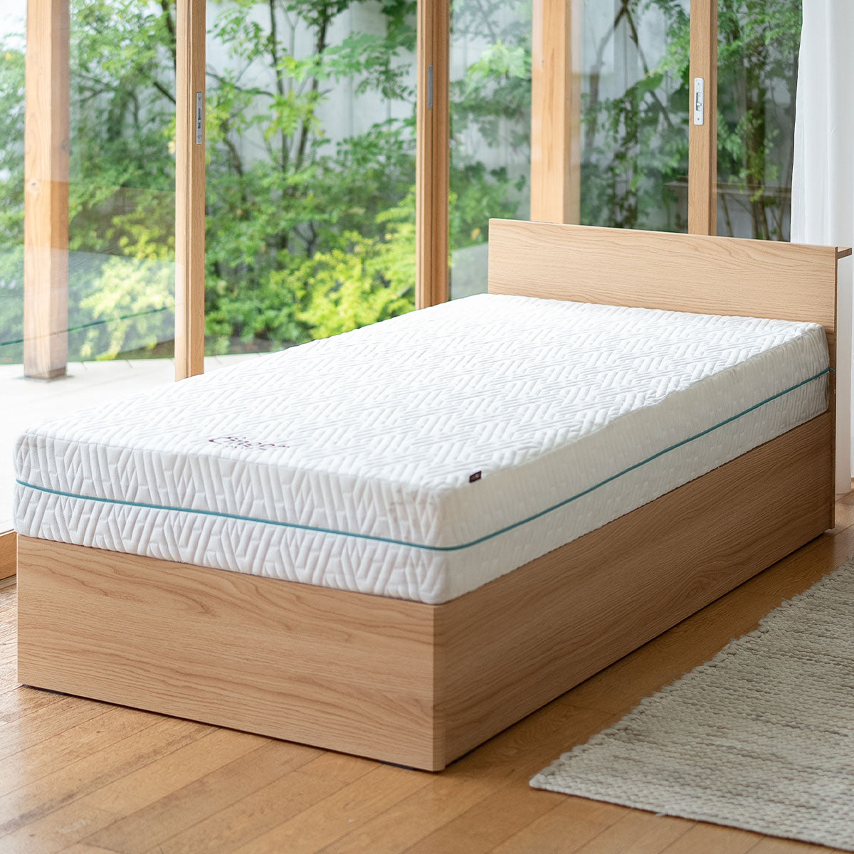 EMOOR ULTIMATE MATTRESS アルティメットマットレス シングル ダブル フラットタイプ 一枚もの 超極厚 22cm 高反発ウレタン 5層構造