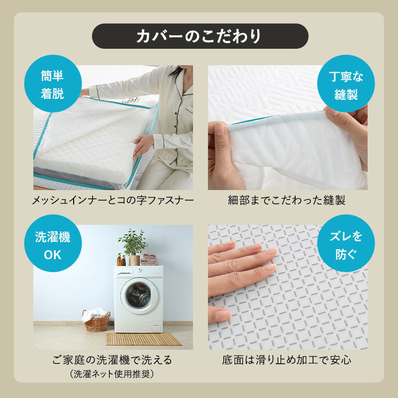 EMOOR ULTIMATE MATTRESS アルティメットマットレス シングル ダブル フラットタイプ 一枚もの 超極厚 22cm 高反発ウレタン 5層構造