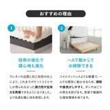 アルティメットマットレス シングルサイズ ダブルサイズ 三つ折りマットレス 極厚 20cm 高反発 高弾性 ウレタン 5層構造 折りたたみ