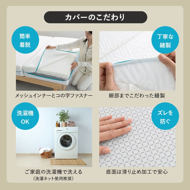 アルティメットマットレス シングルサイズ ダブルサイズ 三つ折りマットレス 極厚 20cm 高反発 高弾性 ウレタン 5層構造 折りたたみ