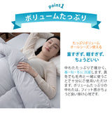 掛け布団 クイーンサイズ 日本製 抗菌・防臭・防ダニ