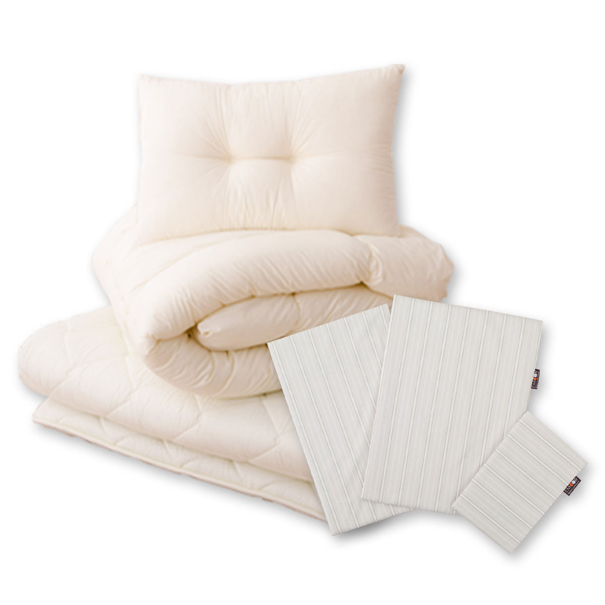 掛け布団 日本製 防ダニ 布団6点セット シングルサイズ 『クラッセゼロ