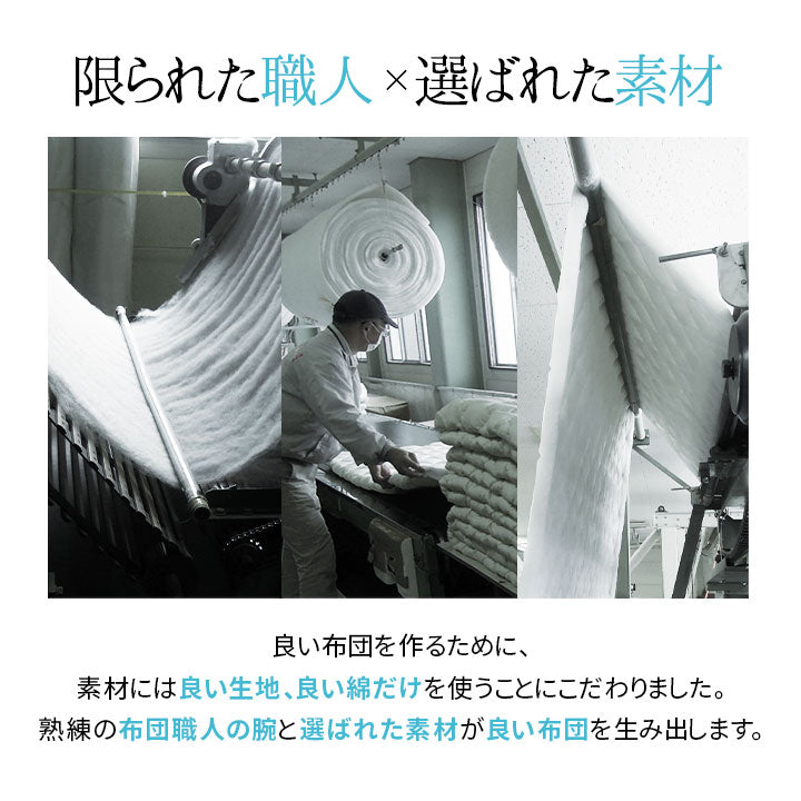 防ダニ 布団6点セット シングル （掛け布団・敷き布団・枕・掛け布団カバー・敷き布団カバー・枕カバー） 日本製 洗える 掛け敷き枕 組布団 カバー付き アレルギー対策