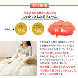羊毛混 布団2点セット シングル （掛け布団・敷き布団） 日本製 抗菌 防臭 防ダニ 掛け敷き 非圧縮