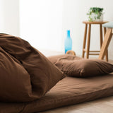 日本製 布団8点セット ダブル （掛け布団・敷き布団・枕×2・掛け布団カバー・敷き布団カバー・枕カバー×2） 抗菌 防臭 防ダニ 掛け敷き枕 組布団 カバー付き 非圧縮