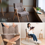 少し休むための椅子 いおり 座り心地にこだわったダイニングチェア すぐに使える完成品 ブラウン 父の日 敬老の日 母の日 ギフト 誕生日 プレゼント コンパクト 軽量