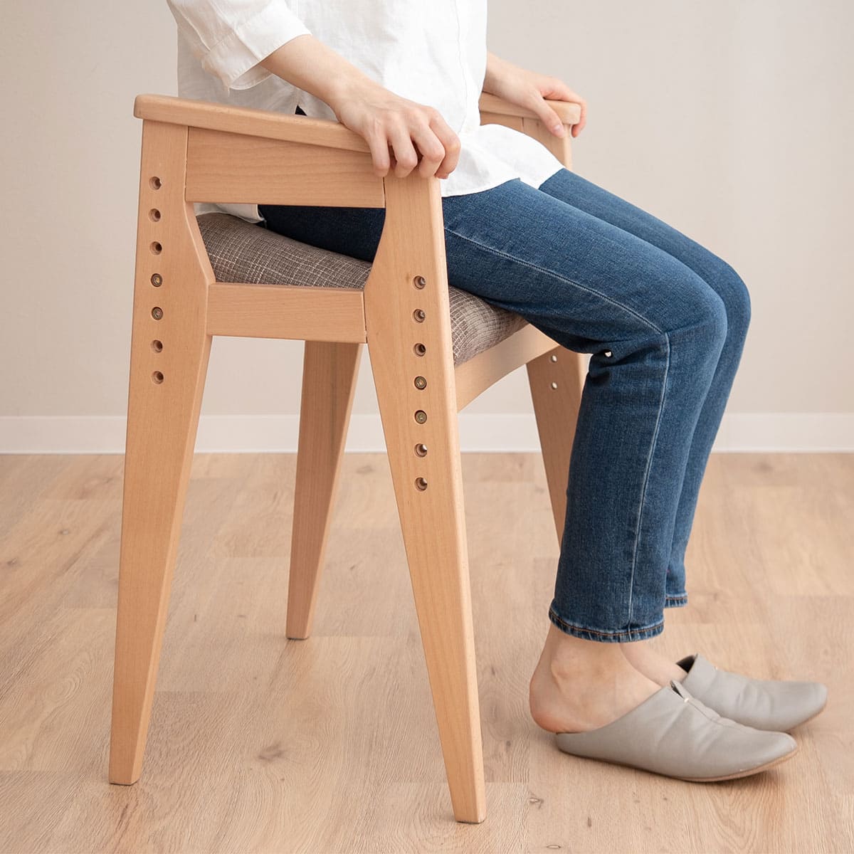 姿勢サポートチェア バランスチェア デスクチェア スツール 高さ