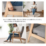 ブナ無垢材の ポケットコイル高座椅子 リクライニングチェア 7段階リクライニング レバー式 ダイニング 食卓椅子 書斎 リビング 簡単組立