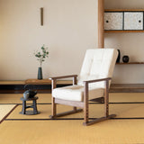 ダイニングこたつに合う コンパクト 高座椅子 「さやの」 14段階リクライニング リクライニングチェア 完成品