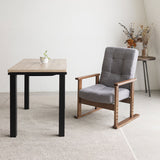 ダイニングこたつに合う コンパクト 高座椅子 「さやの」 14段階リクライニング リクライニングチェア 完成品