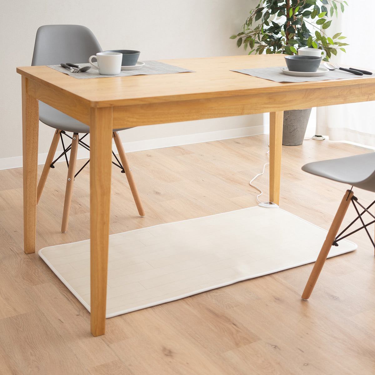 ホットテーブルマット 幅110cm 日本製 防水 抗菌 防カビ 省エネ 暖房