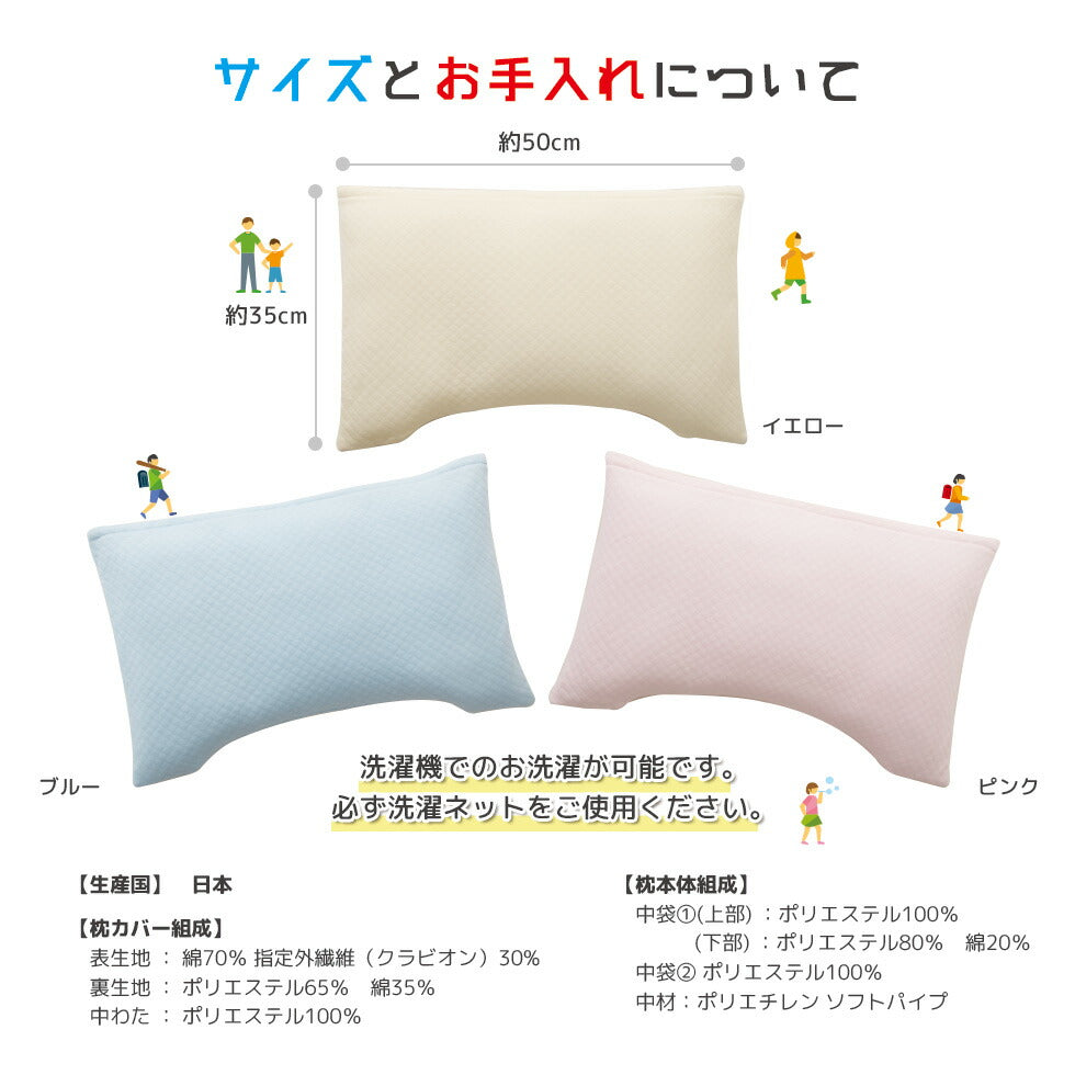 エムールキッズピロー 35×50cm 2wayお出かけリュック付