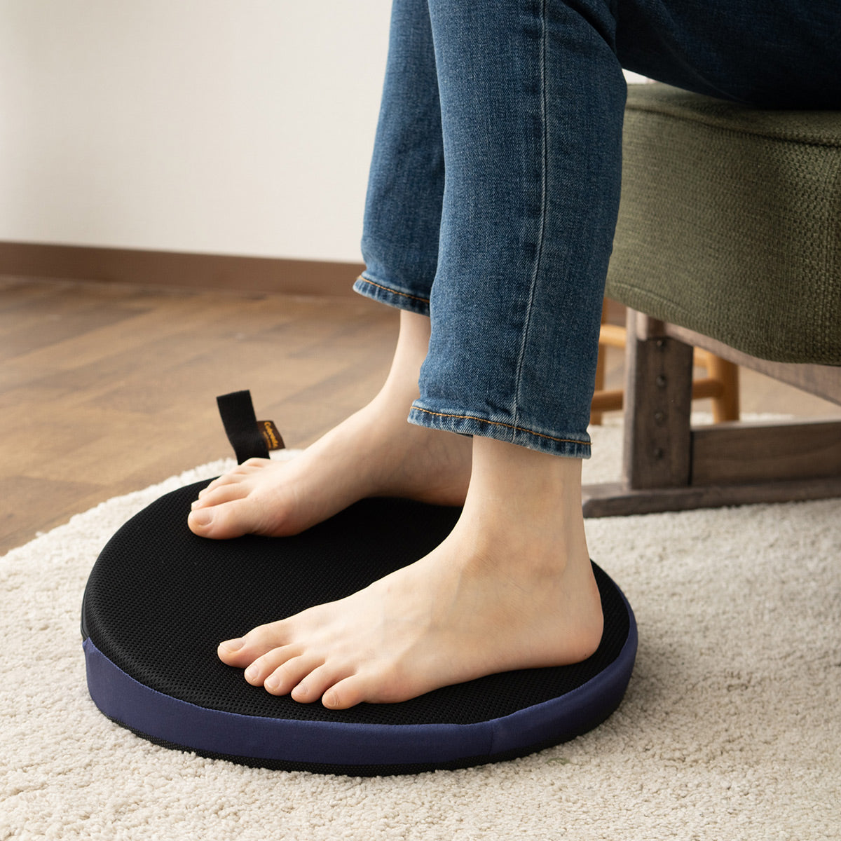 座ゆらゆら】 バランスボード 足腰 体幹 トレーニング 健康器具 | 寝具