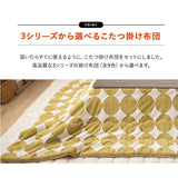 こたつテーブル＋こたつ掛け布団 セット 長方形 90cm