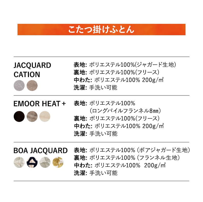 こたつテーブル＋こたつ掛け布団 セット 長方形 90cm