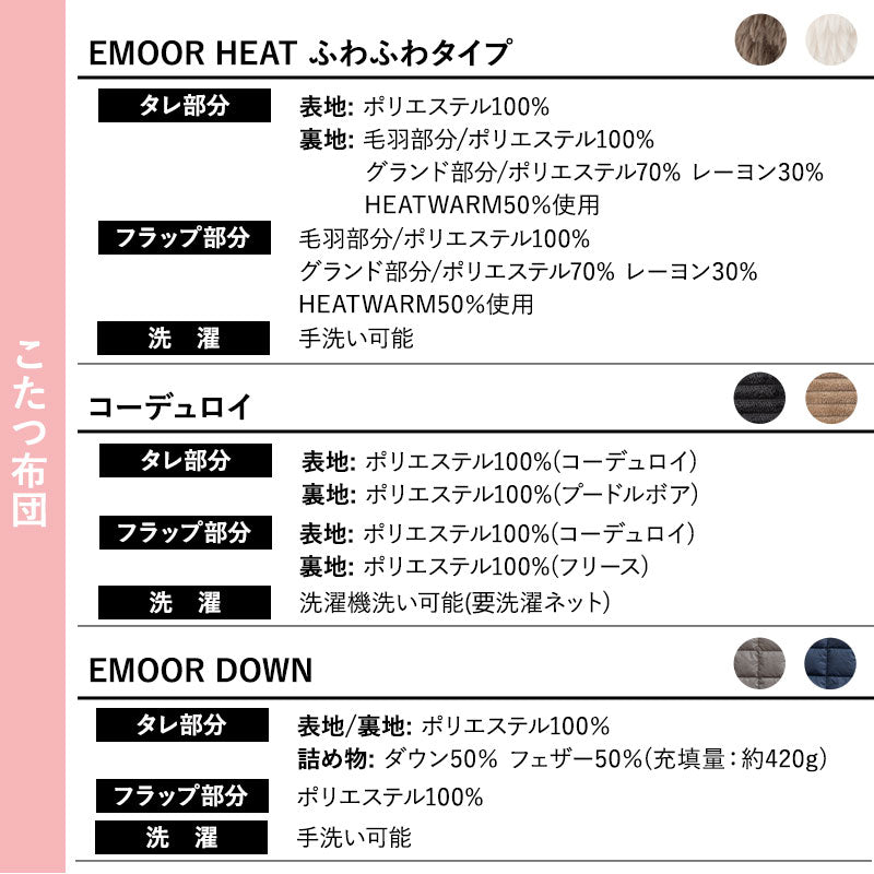 DIVANO ディバーノ こたつテーブル＋こたつ掛け布団 2点セット 幅80cm 長方形 ソファ用 リバーシブル こたつ布団 やぐら 机 ソファ