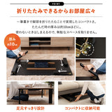 FALTE ファルテ こたつテーブル＋こたつ掛け布団 2点セット 幅120cm 長方形 ロータイプ 折りたたみ こたつ布団 やぐら テーブル 机
