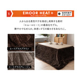 FALTE ファルテ こたつテーブル＋こたつ掛け布団 2点セット 幅120cm 長方形 ロータイプ 折りたたみ こたつ布団 やぐら テーブル 机