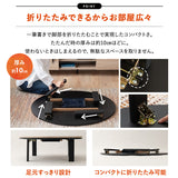 FALTE ファルテ こたつテーブル＋こたつ掛け布団 2点セット 直径105cm 円形 ロータイプ 折りたたみ こたつ布団 やぐら テーブル 机