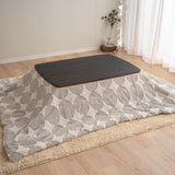 こたつテーブル＋こたつ掛け布団 2点セット 幅105cm 長方形 ロータイプ 木目調 ストーン調 こたつ布団 やぐら デスク 机 オールシーズン