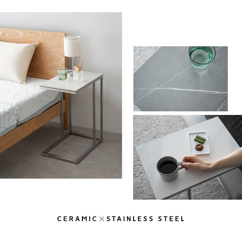 【積極値下げ実施中！】大型テーブル 横116cm×縦86cm×高さ31cm 楽天市場】サイドテーブル 高さ56～87cm 高さ調整 角度調整