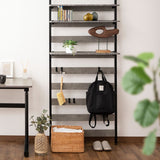 ウォールラック 幅60cm 幅80cm つっぱりタイプ 突っ張り棚 突っ張りラック ウォールシェルフ 収納棚 飾り棚 間仕切り 壁面収納 リビング収納 収納家具 ディスプレイ 賃貸