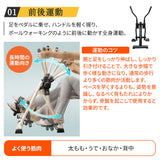 【座ウォーク】 ポールウォーキング ペダル運動 エクササイズマシン 健康器具 座ったまま トレーニング フィットネス ながら運動 ロコモ対策