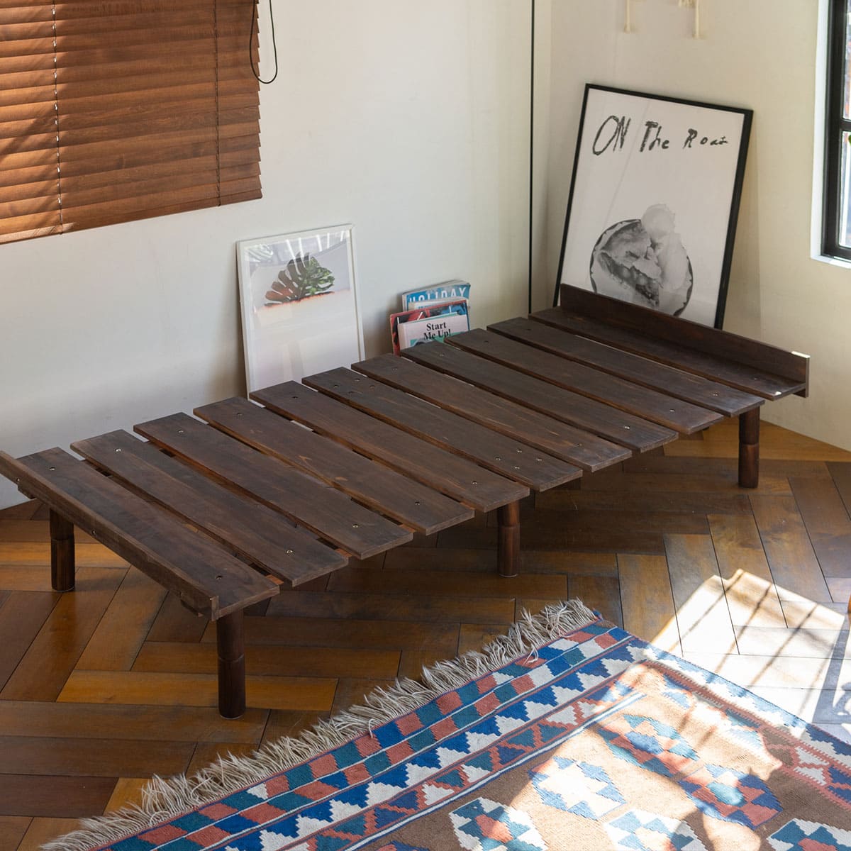 高さが変えられる すのこベッド シングル セミダブル ダブル