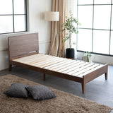 すのこベッド ベッドフレーム 幅82cm 幅100cm ロータイプ 木製 ヘッドボード付き 天然木 すのこ スノコ ベッド 抗菌 調湿 高通気 湿気対策 カビ対策