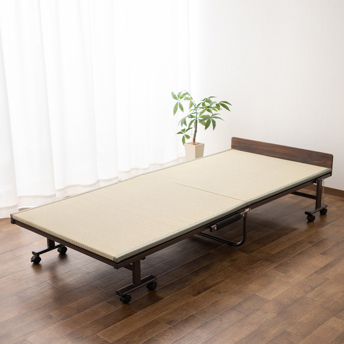 折りたたみベッド 畳ベッド シングル 天然い草 完成品 MEHOL