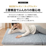 折りたたみベッド 組立不要 背もたれ5段階リクライニング 高反発ウレタンマットレス 完成品  ショールーム体験可