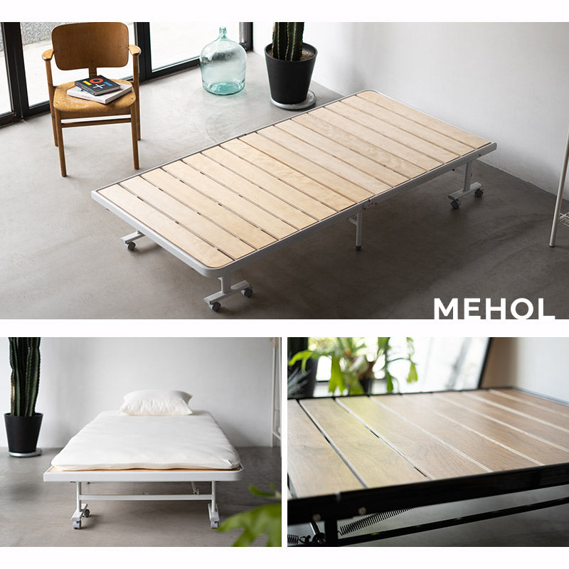 組み立てのいらない 折りたたみ すのこベッド ＆マットレス 楽天市場】四つ折り桐すのこマット すのこベッド セミシングル