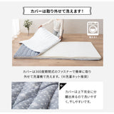 マットレス＆折りたたみすのこベッド セット  キャスター付 独立型 ロータイプ