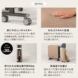 スマートスペースベッド LUXIM ラクシム シングルサイズ 組立不要 完成品 折りたたみベッド マットレス付 ショールーム体験可