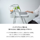 折りたたみ デスク チェア 2点セット JOBS ジョブズ 完成品 PCデスク ワークデスク 学習机 デスクチェア パイプ椅子 TATAMU