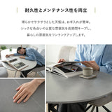 ダイニング5点セット ダイニングセット 幅160cm 楕円形 4人掛け セラミックテーブル 回転チェア 食卓用 石目調 ファブリック リビング ダイニング