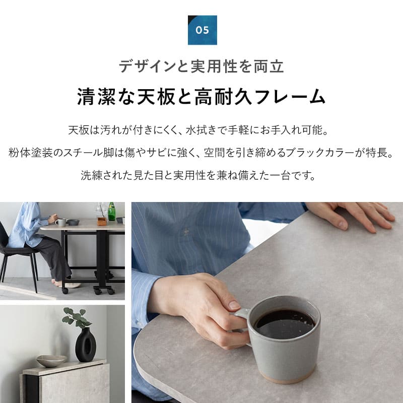 折りたたみグレー 合成樹脂 長方形テーブル 折りたたみグレー 合成樹脂 長方形テーブル