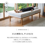 竹製 ベッドフレーム NAGINE ナギネ 凪寝 シングル ダブル 高さ調節可能 すのこベッド 抗菌 調湿 脱臭 高通気 湿気対策 カビ対策
